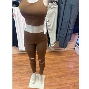 Brown Women's Active Leggings